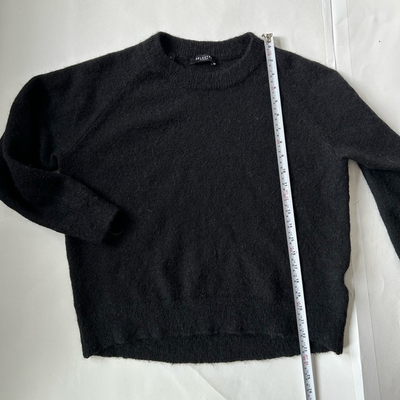 Selected femme black pullover crew neck sweater xl - Picture 7 of 7